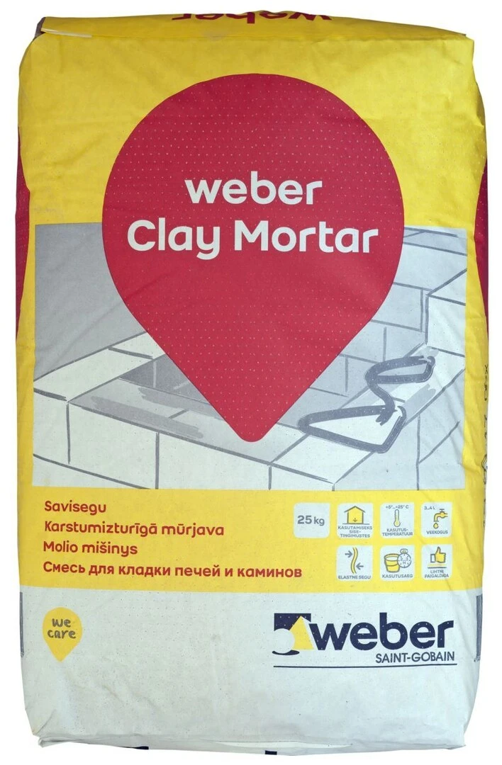 Weber Clay Mortar