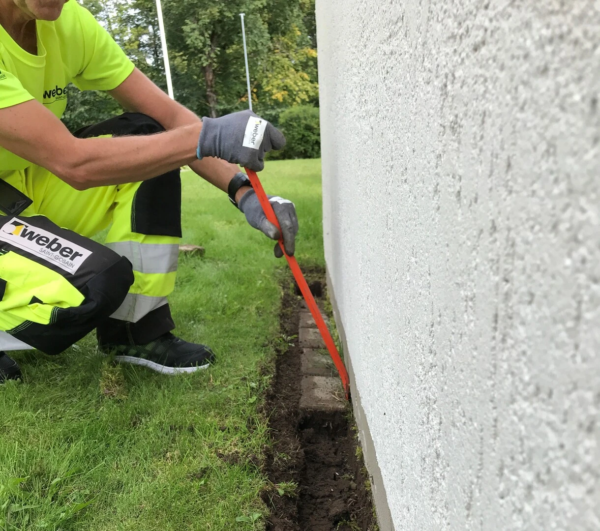 Sokli ääre betoneerimine