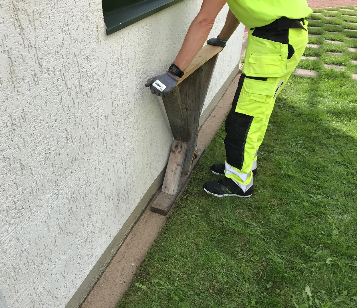 Sokli ääre betoneerimine